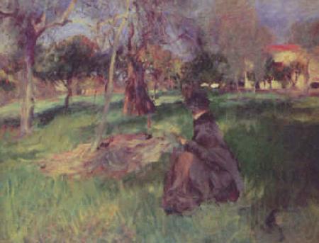John Singer Sargent In the Orchard Spain oil painting art